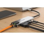 D-Link DUB-M520 station d'accueil Avec fil Thunderbolt 3 Aluminium