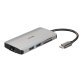 D-Link DUB-M810 station d'accueil Avec fil USB 3.2 Gen 1 (3.1 Gen 1) Type-C Aluminium