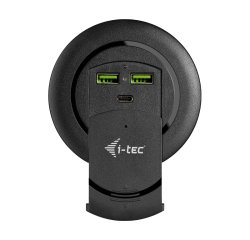 i-tec Built-in Desktop Fast Charger, USB-C PD 3.0 + 3x USB 3.0 QC3.0, 96 W