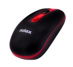 Nilox MOUSE WIRELESS BLACK/RED 1600 DPI
