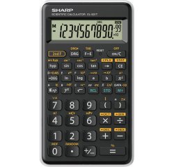 Sharp - Calcolatrice scientifica - Bianco - EL501TBWH