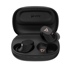 Poly Voyager Free 20 Black Earbuds +Basic Charge Case
