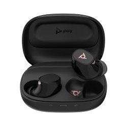 Poly Voyager Free 20 Black Earbuds +Basic Charge Case