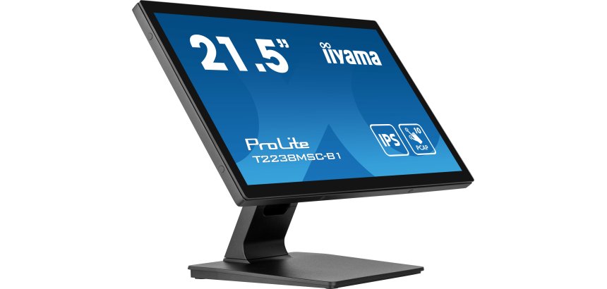 iiyama ProLite T2238MSC-B1 computer monitor 54,6 cm (21.5") 1920 x 1080 Pixels Full HD LED Touchscreen Zwart