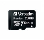 Verbatim Premium U1 256 Go MicroSDXC UHS-I Classe 10