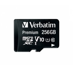 Verbatim Premium U1 256 Go MicroSDXC UHS-I Classe 10