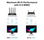TP-Link Archer C80 wireless router Gigabit Ethernet Dual-band (2.4 GHz / 5 GHz) Black