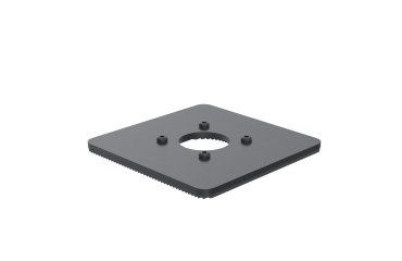 Ergonomic Solutions SpacePole POS SPM144-02 accesorio para terminal de punto de venta Base POS Negro Metal