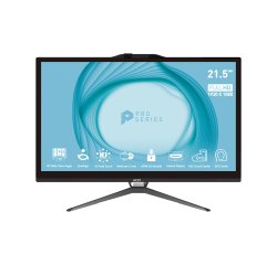 MSI Pro AP222T 13M-208ES Intel® Core™ i3 i3-13100 54,6 cm (21.5") 1920 x 1080 Pixeles Pantalla táctil PC todo en uno 8 GB DDR4-SDRAM 256 GB SSD Windows 11 Home Wi-Fi 5 (802.11ac) Blanco