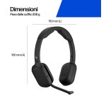 HP Poly Focus 625 Headset + Wireless Charge Stand