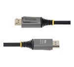 StarTech.com 3m DisplayPort 2.1 Cable, VESA Certified DP54 DisplayPort Cable, 8K 60Hz Uncompressed, 10K 60Hz/8K 144Hz/4K with DSC 1.2a, DP 2.1 Display Cable
