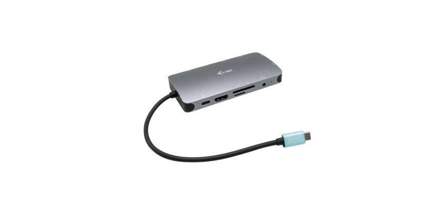 i-tec Metal USB-C Travel Nano Dock HDMI/VGA with LAN + Power Delivery 100 W