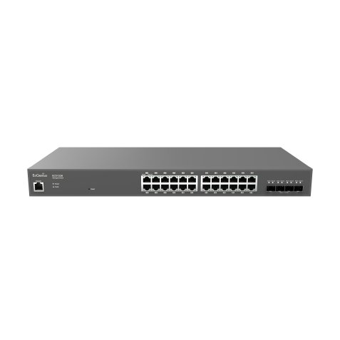 EnGenius ECS1528 switch Gestionado L2+ Gigabit Ethernet (10/100/1000) Negro