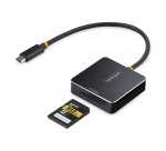 StarTech.com Lecteur de Cartes SD Express USB-C, USB 10Gbps, Lecteur de Cartes Mémoire Portable, Adaptateur USB Type-C vers Secure Digital 7.1, Fonctionne avec tous les Systèmes d'Exploitation