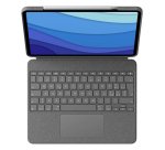 Logitech Combo Touch QWERTY Italiano Smart Connector Grigio