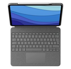 Logitech Combo Touch QWERTY Italiano Smart Connector Grigio