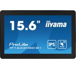 iiyama ProLite TF1633MSC-B1 PC Flat Screen 39.6 cm (15.6") 1920 x 1080 pixels Full HD Touchscreen Black