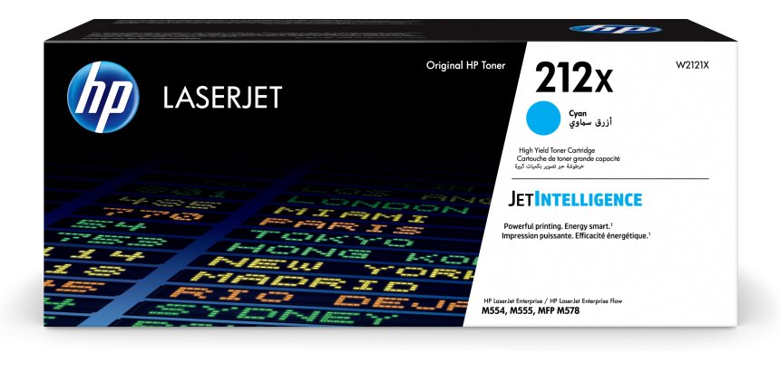 HP 212X (W2120X) tóner original negro alta capacidad