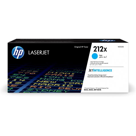HP 212X (W2120X) tóner original negro alta capacidad