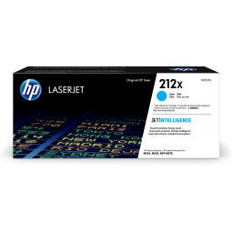 HP Cartucho de tóner Original LaserJet 212X cian de alta capacidad