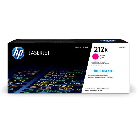 HP 212X cartouche haute capacité couleurs séparées pour imprimante laser