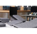 Rehausseur bakker pliable ergotop 320 gris