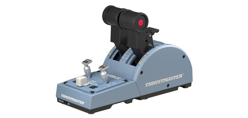 Thrustmaster TCA Quadrant Airbus Edition Black, Blue USB Flight Sim Analogue / Digital PC