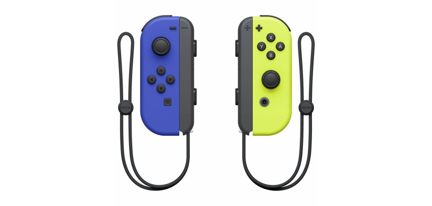 Nintendo Joy-Con Nero, Blu, Giallo Bluetooth Gamepad Analogico/Digitale Nintendo Switch