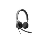 Logitech 981-000875 casque Avec fil Arceau Appels/Musique USB Type-C Graphite