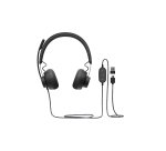 Logitech 981-000875 casque Avec fil Arceau Appels/Musique USB Type-C Graphite