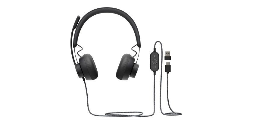 Logitech 981-000875 casque Avec fil Arceau Appels/Musique USB Type-C Graphite