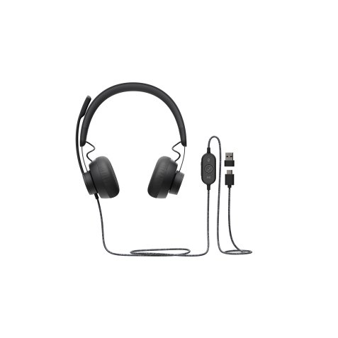 LOGITECH ZONE WIRED UC - GRAPHITE - EMEA