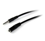 StarTech.com 1m 3,5mm 4-polige Headset Verlengkabel - M/F