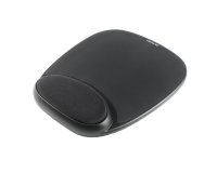 Kensington Tappetino per mouse in gel e poggiapolsi integrato nero