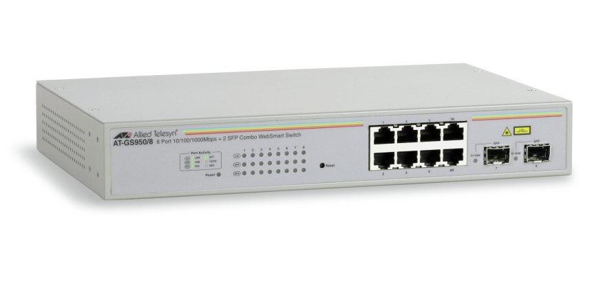 Allied Telesis AT-GS950/8-50 Gestionado