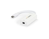 StarTech.com Adaptateur USB-C vers Mini DisplayPort - 4K 60Hz - Blanc - Adaptateur USB 3.1 Type-C vers Mini DP - La Version Mise à Jour est CDP2MDPEC