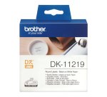 Brother DK-11219 étiquette à imprimer Blanc