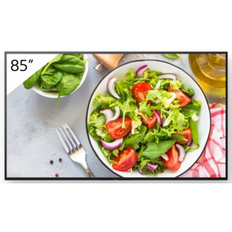 Sony FW-85BZ35L Écran d'affichage dynamique Écran plat de signalisation numérique 2,16 m (85") LCD Wifi 550 cd/m² 4K Ultra HD Noir Android 24/7