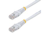 StarTech.com Cable de Red Ethernet 15m UTP Patch Cat5e Cat 5e RJ45 Moldeado - Blanco