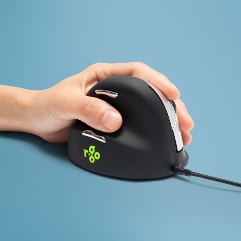 Souris ergonomique filaire verticale gauche RGOHELE