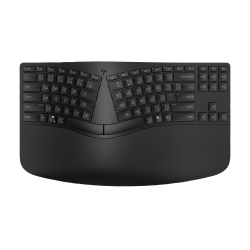 HP 965 BLK ERGONOMIC WL KBD clavier Maison RF sans fil + Bluetooth Noir