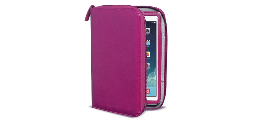 Celly ORGANIZER2502 tablet case 24.6 cm (9.7") Pouch case Pink
