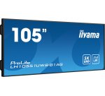 iiyama LH10551UWS-B1AG Écran d'affichage dynamique Écran plat de signalisation numérique 2,67 m (105") LED 500 cd/m² UltraWide 5K HD Noir 24/7