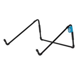 R-Go Tools Soporte para portátil R-Go Steel Travel, ergonómico y plegable, apto para portátiles de 10-22 pulgadas, negro