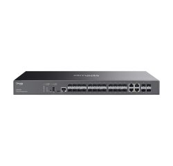 TP-Link SG5428XF commutateur réseau Géré L3 Noir