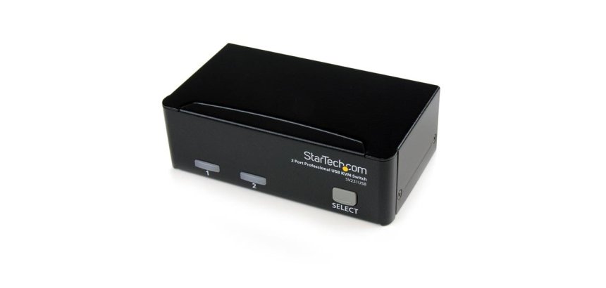 StarTech.com Commutateur KVM 2 Ports VGA USB - Switch KVM - 1920 x 1440