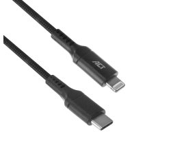 ACT AC3095 câble Lightning 1 m Noir