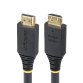 StarTech.com Câble HDMI Haut Débit de 6m avec Connecteur à Pince, 4K 60Hz/1440p 144Hz, HDR10/HDCP 2.2/ARC, 18Gbps, UHD HDMI 2.0, Cordon pour TV/Moniteur/Écran, Gaine TPE