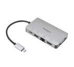 Targus DOCK419 Avec fil USB 3.2 Gen 1 (3.1 Gen 1) Type-C Gris