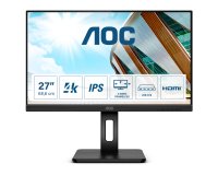 AOC P2 U27P2 LED display 68.6 cm (27") 3840 x 2160 pixels 4K Ultra HD Black